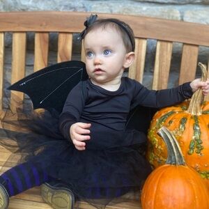 Halloween Bat Costume for Baby! Picture Perfect!